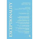 Autism and Applied Behavior Analysis: A Special Issue of exceptionality