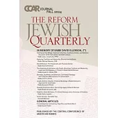 CCAR Journal: The Reform Jewish Quarterly, Fall 2024, In Memory of Rabbi David Ellenson, z