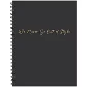 Style 6 X 8 Undated Journal