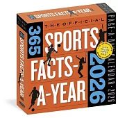 Official 365 Sports Facts-A-Year Page-A-Day(r) Calendar 2026: Trivia, Record-Breaking Facts, Come from Behind Wins & Quotes