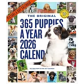 365 Puppies-A-Year Picture-A-Day(r) Wall Calendar 2026