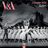 V&a: Ballet Wall Calendar 2026 (Art Calendar)