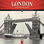 London Heritage Wall Calendar 2026 (Art Calendar)