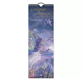 Celestial Journeys by Josephine Wall Slim Calendar 2026 (Art Calendar)