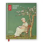 British Library: Children’s Illustrators 2026 Desk Diary Planner - Week to View, Illustrated Throughout