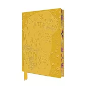 Gustav Klimt: The Kiss 2026 Artisan Art Vegan Leather Diary Planner - Page to View with Notes