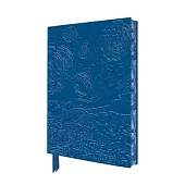 Vincent Van Gogh: The Starry Night 2026 Artisan Art Vegan Leather Diary Planner - Page to View with Notes
