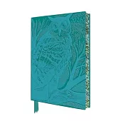 Angela Harding: Long Eared Owl 2026 Artisan Art Vegan Leather Diary Planner - Page to View with Notes