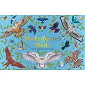 Shakespeare’s Birds: A 1000-Piece Circular Jigsaw Puzzle by Rebecca Harris