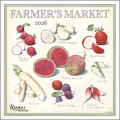 Farmer’s Market 2026 Wall Calendar