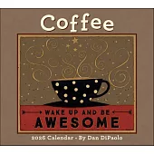 Coffee 2026 Deluxe Wall Calendar