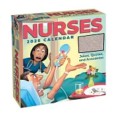 Nurses 2026 Day-To-Day Calendar: Jokes, Quotes, and Anecdotes