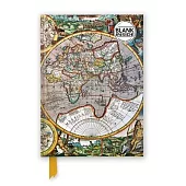 Antique Map (Foiled Blank Journal)