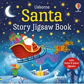 聖誕故事拼圖書(附3張拼圖)Santa Jigsaw Puzzle Book