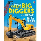 大尺寸翻翻機關硬頁書Great Big Diggers (with great big flaps)(3歲以上)