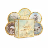 Angelic Realms Oracle : Tap into Your Angelic Energy and the Divine Realms (40 Full-Color Round Cards and 94-Page Full-Color Guidebook)