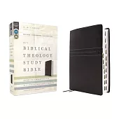 Niv, Biblical Theology Study Bible (Trace the Themes of Scripture), Leathersoft, Black, Thumb Indexed, Comfort Print: Follow God’s Redemptive Plan as