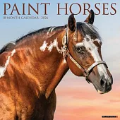 Paint Horses 2026 Wall Calendar