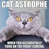 Cat-Astrophe 2026 Wall Calendar