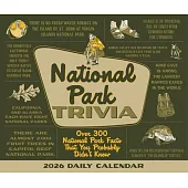 National Park Trivia 2026 Box Calendar