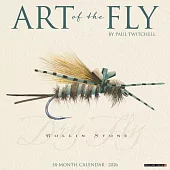 Art of the Fly (Paul Twitchell) 2026 Wall Calendar