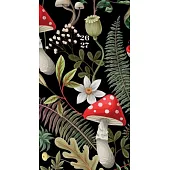Forest Mushroom 2-Year 2026-27 3.5 X 6.5 Monthly Pocket Planner