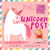 信件特殊互動設計《獨角獸的信》Unicorn Post: A fun-packed lift-the-flap story with magical letters to open