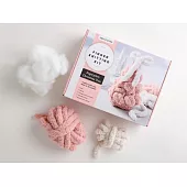 Super Simple Finger Knitting Kit Sugarplum Christmas Tree: Everything You Need Is Included: Chunky Yarn, Fiberfill, Instruction Booklet, Exclusive Ste