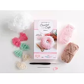 Crochet Café Amigurumi Kit Donut: Everything You Need Is Included: 100%-Cotton Yarn, Crochet Hook, Stitch Marker, Tapestry Needle, Fiberfill, Step-By-
