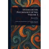 Studies in the Psychology of Sex, Volume 3