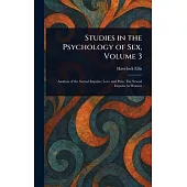 Studies in the Psychology of Sex, Volume 3