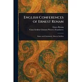 English Conferences of Ernest Renan