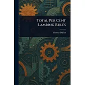 Total Per Cent Lambing Rules