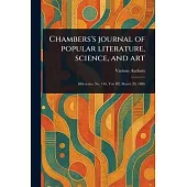 Chambers’s Journal of Popular Literature, Science, and Art