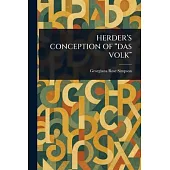 Herder’s Conception of 