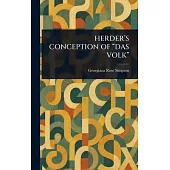 Herder’s Conception of 