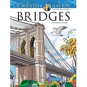 Creative Haven Bridges Coloring Book