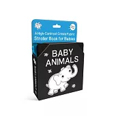 Baby Animals: A High-Contrast Crinkle Fabric Stroller Book for Babies