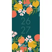 Floral Punch 2-Year 2026-27 3.5 X 6.5 Monthly Pocket Planner