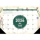 Botanical Garden 2026 17 X 12 Small Monthly Deskpad