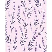 Modern Floral 2026 7.5 X 9.5 Booklet Monthly Planner