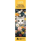 Cats Coloring Bookmarks