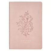 KJV Bible Thinline LP Faux Leather Trust, Pink