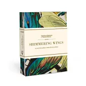 Shimmering Wings: 10 Notecards and Envelopes
