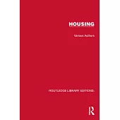Routledge Library Editions: Housing