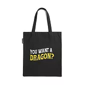美國Out of Print托特包/Fourth Wing: Want a Dragon Tote Bag