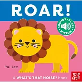 翻翻機關按鍵書(附5種音效)What’s That Noise? Roar!