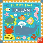 折疊式互動硬頁書：海底世界(附故事音檔+鏡子)Tummy Time: Ocean
