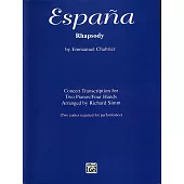 西班牙狂想曲 鋼琴四手聯彈樂譜