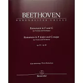 貝多芬：小提琴F大調Op.50與G大調Op.40 浪漫曲